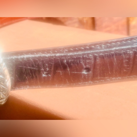 Brighton Marcus Two-Tone Reversible Twist Belt Convertible Brown Black Silver - Picture 10 of 12